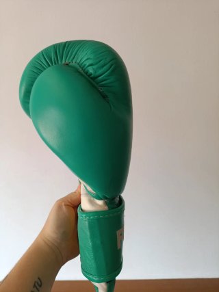 Guantes de boxeo Fujimae verdes