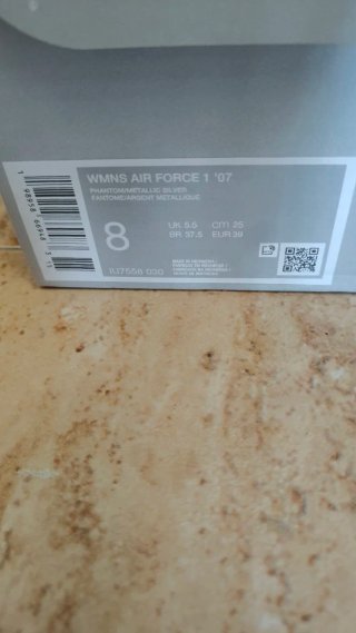 Nike Air Force 1 '07 Blancas Talla 39
