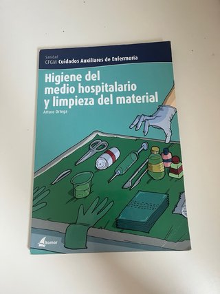 Lote 4 libros TCAE