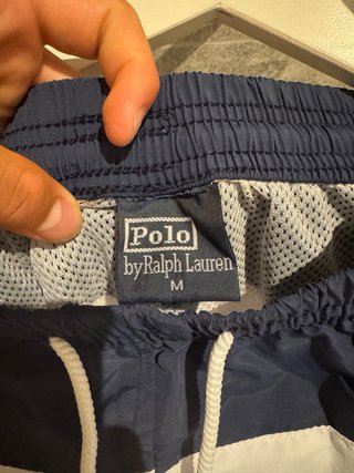 Bañador Polo Ralph Lauren Azul y Blanco