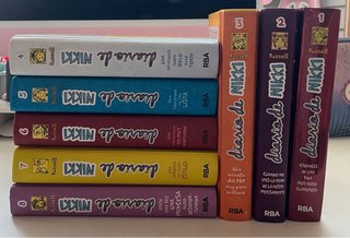 Diario de Nikki (Libros 1-8).Perfecto estado.