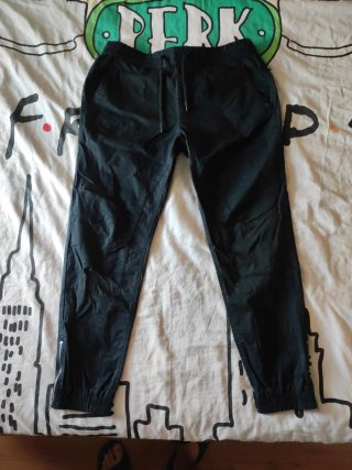 Pantalones cargo Jack & Jones negros