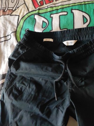 Pantalones cargo Jack & Jones negros