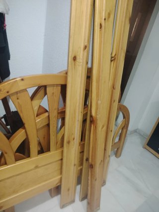 2 Estructuras Cama Madera Nórdica