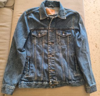 Chaqueta tejana Pull&Bear azul