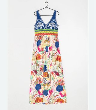 Vestido Desigual estampado elefantes