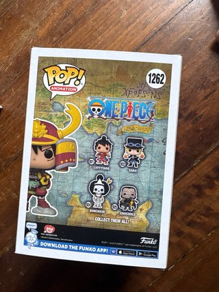 Funko Pop! One Piece Armored Luffy 1262