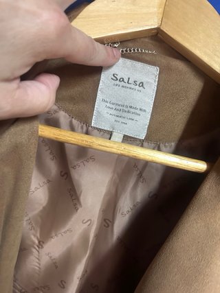 Chaqueta Salsa marrón