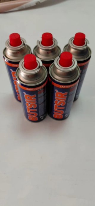 Lote 5 Cartuchos Gas Campingaz
