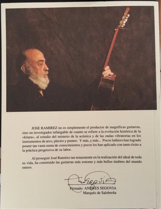En torno a la guitarra Ramirez III