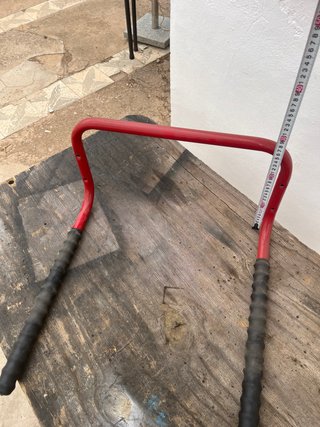 Soporte Pared Bicicleta Rojo