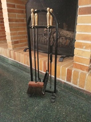 Conjunto de chimenea