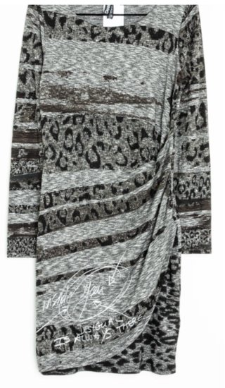 Vestido de punto Desigual