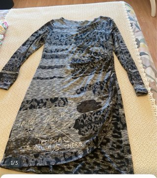 Vestido de punto Desigual
