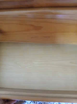 Cómoda de madera provenzal 7 cajones