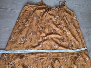 Vestido Zara Naranja Talla L