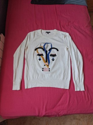 Jersey JONES Talla S Estampado Facial