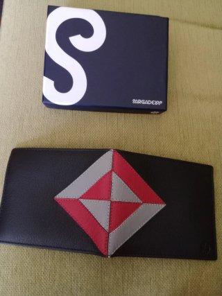 Cartera de piel Sargadelos hombre
