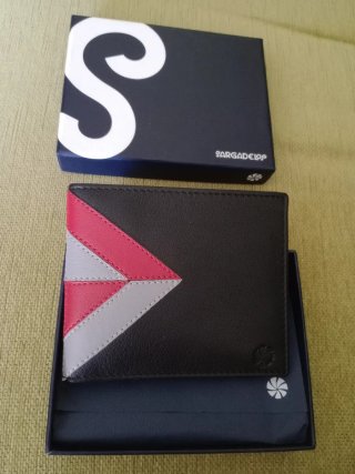 Cartera de piel Sargadelos hombre