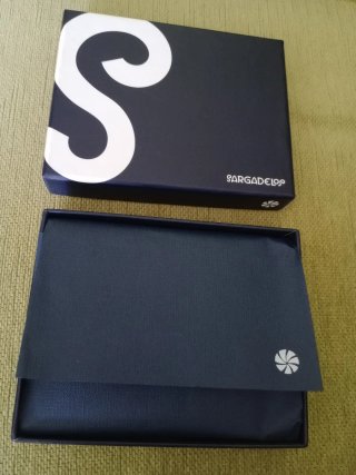 Cartera de piel Sargadelos hombre