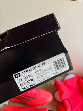 Adidas F50 Elite Laceless FG - EU 45