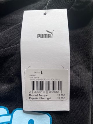 2 Camisetas Puma Talla L Nuevas