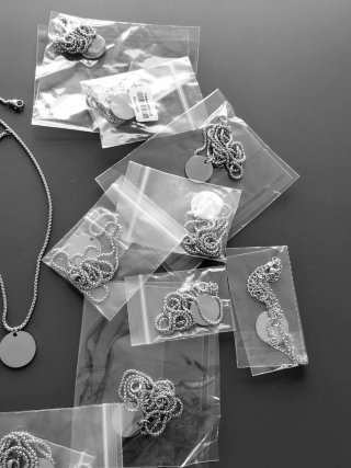 Lote16 Colgantes Círculo Personalizables,y cadenas