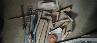 Lote herramientas albañilería y construcción