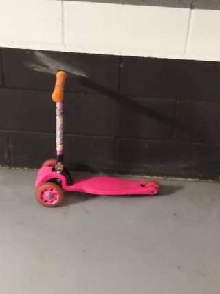 Patinete infantil 3 ruedas rosa