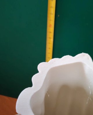 Maceta Diseño Cara Blanca