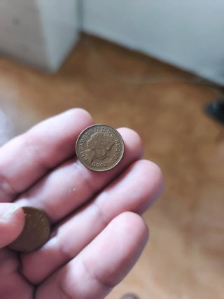 Moneda 1 Penny 1988 y 2000