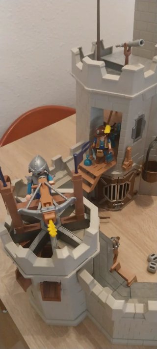 Playmobil,castillo,lote,novelmore,caballero,fortin