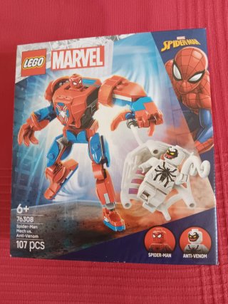 LEGO Spider-Man Mech vs Anti-Venom 76308