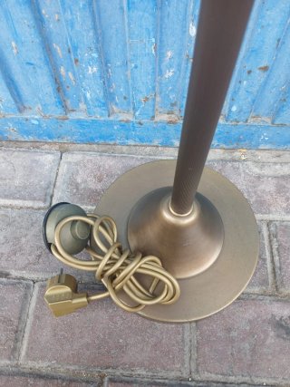 Lampada da Terra Vintage in Metallo Dorato 640513971