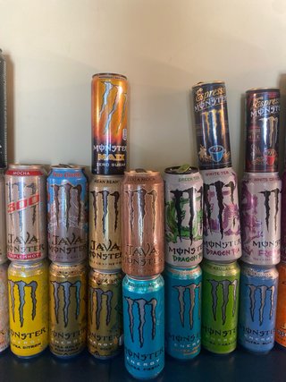Collezione Latas Monster Energy