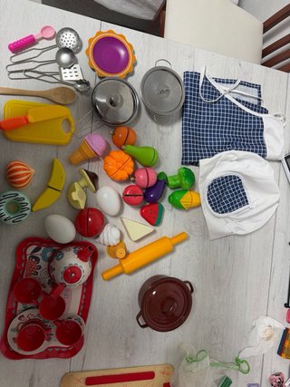 Cocina de Juguete Vintage Rosa .