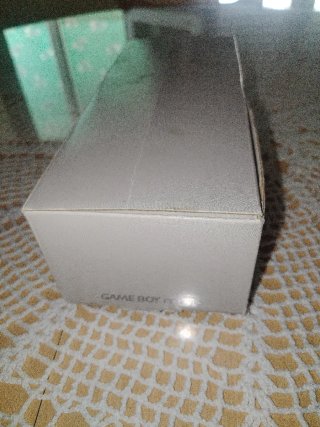 Nintendo Game Boy Micro Plata, manuales y caja