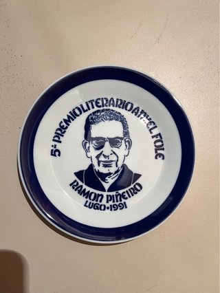 Sargadelos - Plato Ramón Piñeiro