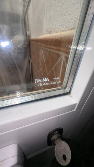 Puerta y ventana aluminio blanco doble cristal