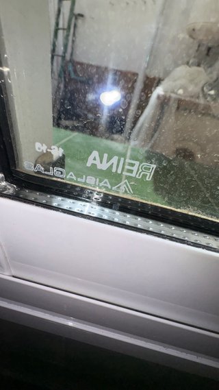 Puerta y ventana aluminio blanco doble cristal