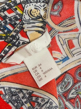 Gonna Asimmetrica H&M fantasia foulard tg XS