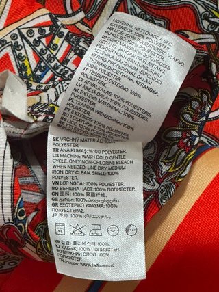 Gonna Asimmetrica H&M fantasia foulard tg XS