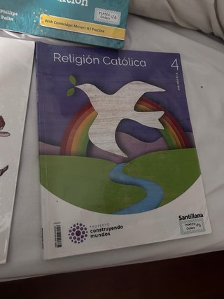 Libros texto 4 primaria, Santillana, Frances