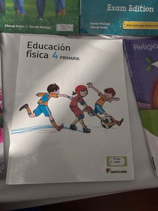 Libros texto 4 primaria, Santillana, Frances