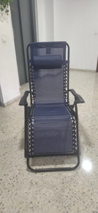 Silla plegable playa/terraza sin usar