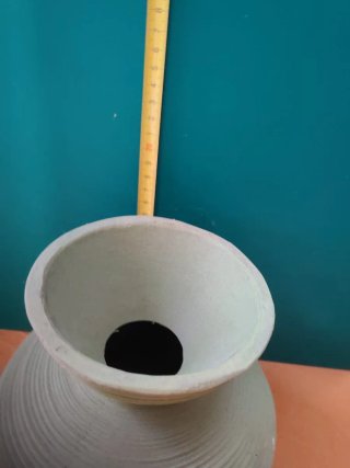 Jarrón verde
