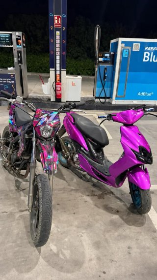 Yamaha Jog Morado