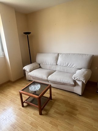 Sofá de 3 plazas beige