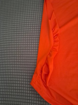 Conjunto SHEIN Top y Falda Naranja Talla Única