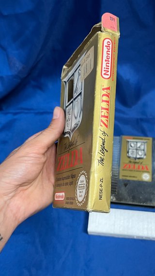 The Legend of Zelda NES (Español) original en caja